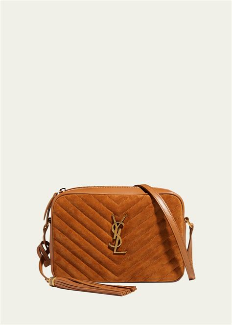 ysl suede camera bag|YSL lou camera bag authentic.